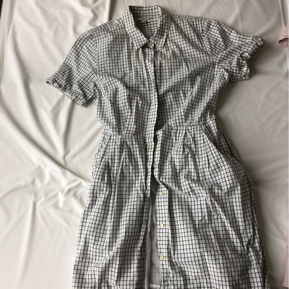 Madewell back open dress